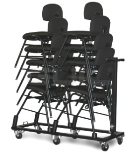 GUIL CRO-14 тележка для транспортировки и хранения 10 оркестровых стульев SLL-01
