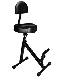 GUIL SL-08 стул для музыканта со спинкой и подставкой для ноги, велосиденье